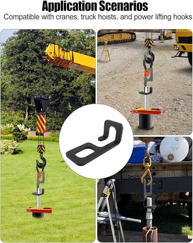 Well Pump Pipe Elevator, Heavy Duty Drop Pipe Puller Tool for 1-1/4 Inch Steel Piping, Water Well Lifting Clamp for Installation Removal, Secure Non-Slip Grip in Kuwait