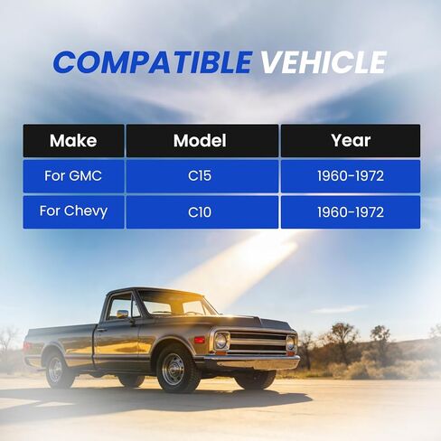 طقم خفض زنبركي أمامي 3 بوصة/5 بوصة خلفي مناسب لـ 1960-1972 Chevy C10، مناسب لـ GMC C15 طقم خفض زنبركي لفائف in Kuwait