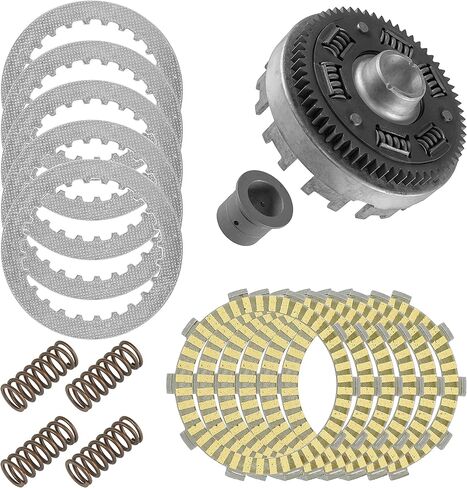 Caltric Clutch Outer Basket and Plates Kit compatible with Honda Rancher 420 TRX420TE TE1 2007-2023 in Kuwait