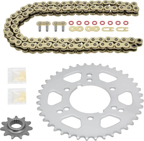 M MATI 78L X-Ring سلسلة محرك ومجموعة ضرس محرك لـ Polaris Trail Blazer 330 Trail B-oss 330 325 2001-2013 3221193-078 3221043 3222061 in Kuwait