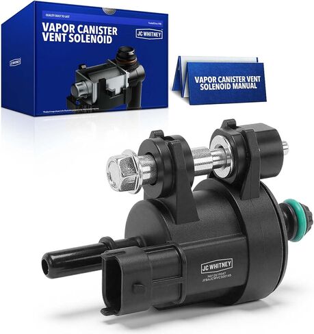 JC Whitney JFBAJCWVCS00145 Vapor Canister Purge Solenoid - متوافق مع شيفروليه إكوينوكس 10-17، ترافيرس 09-18، كولورادو 15-16، كامارو 12-15، إمبالا 12-20، جي إم سي تيرين 10-17 - 1.4 لتر 3.0 لتر 3.6 لتر in Kuwait