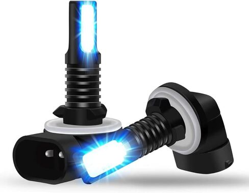 Compatible with Polaris Sportsman 300 400 450 500 550 570 600 700 800 850 fog light bulbs, Super Bright 1600LM 8000K ice Blue,881 886 894 896 ice Blue fog light Bulbs(Pack of 2) in Kuwait
