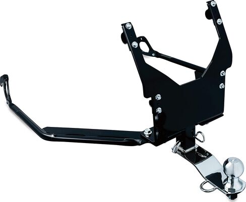 Kuryakyn 7642 Motorcycle Accessory: Trailer Hitch with 1-7/8" Diameter Hitch Ball for 2001-10 Honda Gold Wing GL1800 Motorcycles , Black in Kuwait