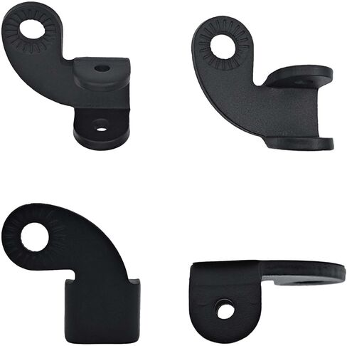 Your Ride with 2 Sets Heavy-Duty Bike Hitch Couplers 12.2mm Angled Replacement Connectors-Universal Fit for Trailers.,Easy Install & Secure Connection in Kuwait