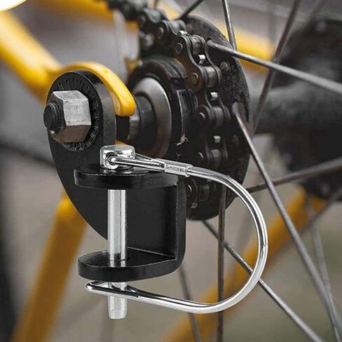 Your Ride with 2 Sets Heavy-Duty Bike Hitch Couplers 12.2mm Angled Replacement Connectors-Universal Fit for Trailers.,Easy Install & Secure Connection in Kuwait
