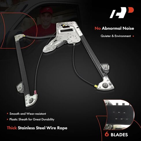 A-Premium Power Window Regulator with Motor Front Driver Side Compatible with Land Rover Range Rover 2010 2011 2012 in Kuwait