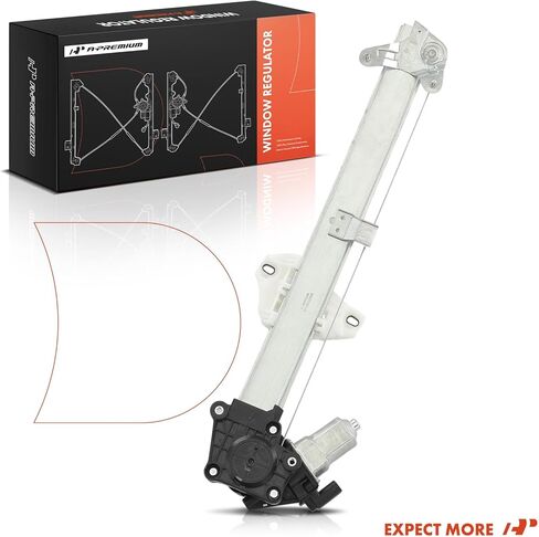 A-Premium Power Window Regulator with Motor Rear Driver Side Compatible with Acura TLX 2021 2022 2023 2024 2025 in Kuwait