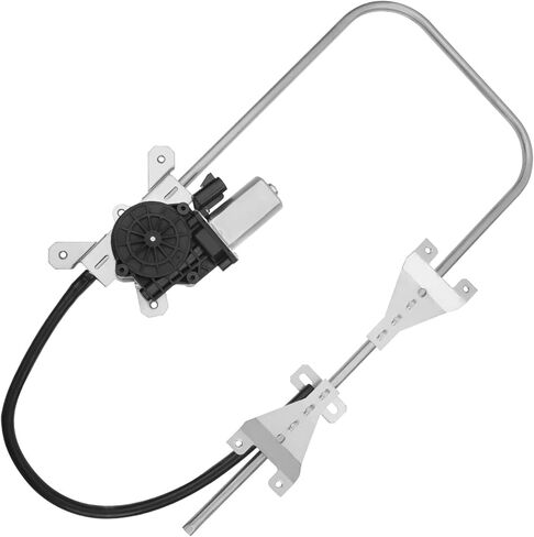 A-Premium Power Window Regulator with Motor Driver Side Compatible with Terex Muncy Bentz Cab Roll Full Travel in Kuwait