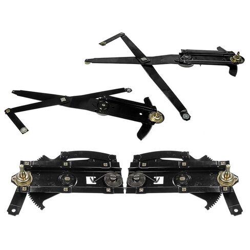 Window Regulator Front Rear, Automotive Replacement Window Regulator & Motor Assemblies 4pcs Replaces C9ZZ6523201A, for Ford Mustang 3.3L 1969, for Mustang 4.1L 1969, for Mustang 5.0L 1969 in Kuwait