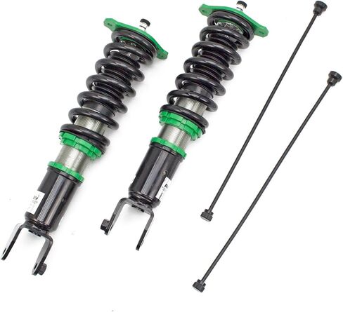 R9-HS2-008_2 متوافق مع Infiniti G35 Coupe (V35) 2003-07 Hyper-Street II Coilover Kit مع مجموعة خفض قوة التخميد 32 اتجاهًا بواسطة Rev9، 32 تعديل مستوى التخميد in Kuwait