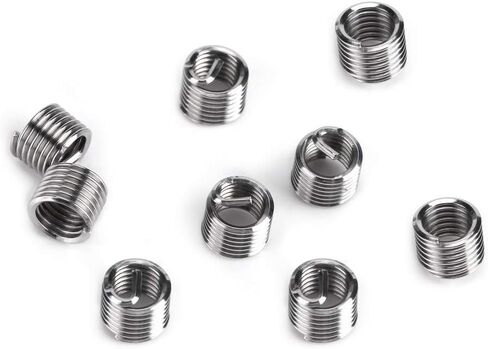 Thread Repair Kit, M5 x 0.8 mm Thread Repair Insert Kit Compatible Hand Tool Set for Auto Repairing (M5-0.8) in Kuwait