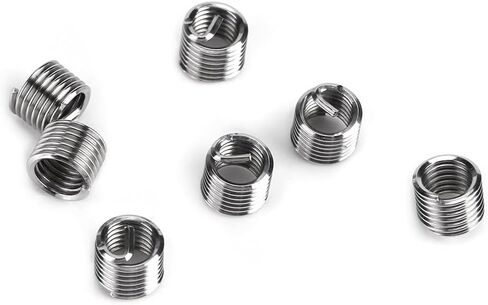 طقم إصلاح خيط متري 30 قطعة من Shkalacar، أداة تركيب خيط متري لـ M3 M4 M7 M9 M11 Helicoil Car Pro Coil Tool M7*1 in Kuwait