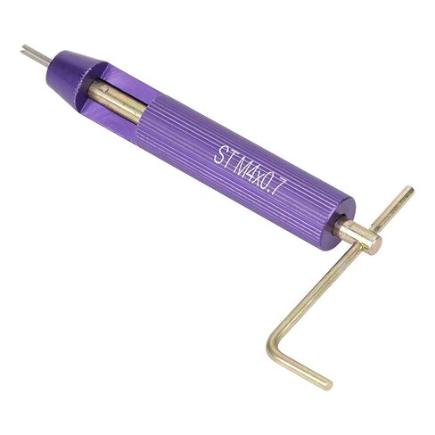 50Pcs Thread Repair Installation Kit, M4 x 2D Wire Thread Insert Tool Metric, Stainless Steel Insert Coil Set Metric for All Kinds of Low Strength Materials, M4 x 0.7 in Kuwait