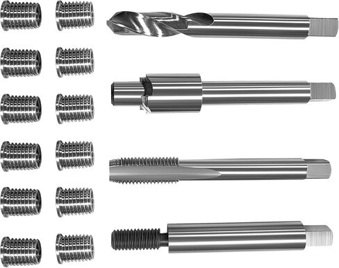 M9*1.25 Metric Thread Repair kit,12 12.5MM Stainless Steel Inserts in Kuwait