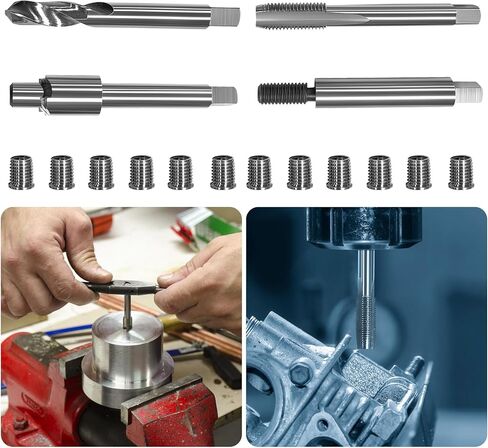 M9*1.25 Metric Thread Repair kit,12 12.5MM Stainless Steel Inserts in Kuwait