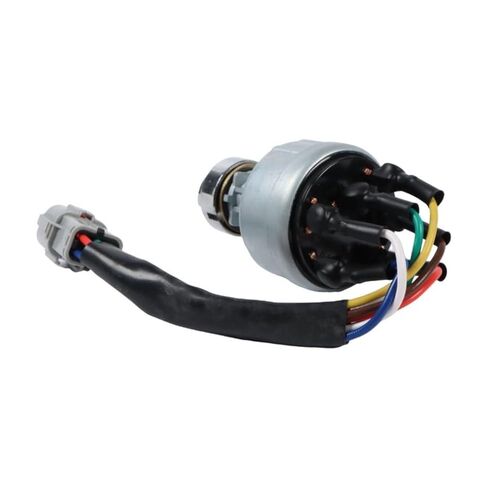 Ignition Switch,Compatible with Hyundai R150-7 R210-7 R215-7 R220-7,Factory Standard Part Number 21N4-10400 21N4-10430,Heavy Duty Replacement for Excavator Electrical Systems in Kuwait
