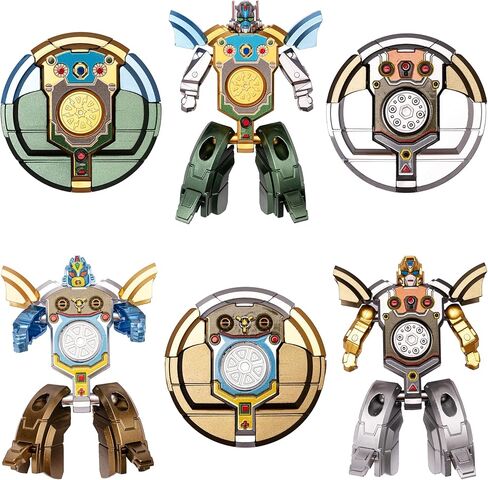 Transformable Robot Spinner Fidget Toys, 6 Pack Deformable Fidget Spinners for Kids Party Favor Fingertip Gyros for Christmas Stocking Stuffer Bulk Gifts Kids Classroom Prizes in Kuwait