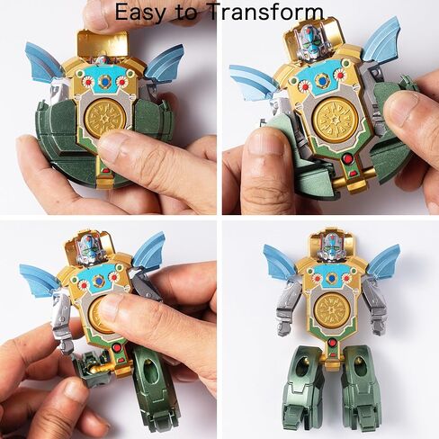 Transformable Robot Spinner Fidget Toys, 6 Pack Deformable Fidget Spinners for Kids Party Favor Fingertip Gyros for Christmas Stocking Stuffer Bulk Gifts Kids Classroom Prizes in Kuwait