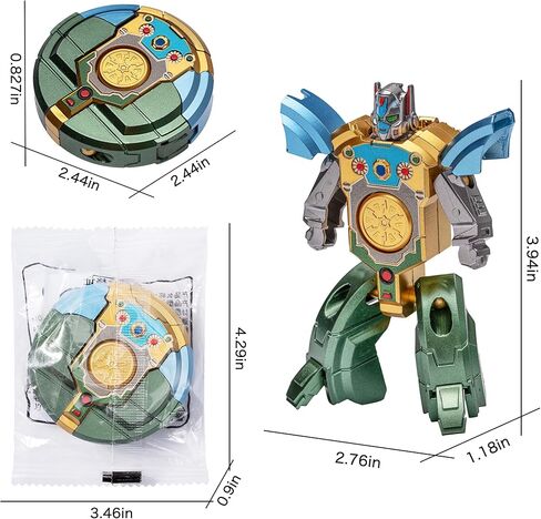 Transformable Robot Spinner Fidget Toys, 6 Pack Deformable Fidget Spinners for Kids Party Favor Fingertip Gyros for Christmas Stocking Stuffer Bulk Gifts Kids Classroom Prizes in Kuwait