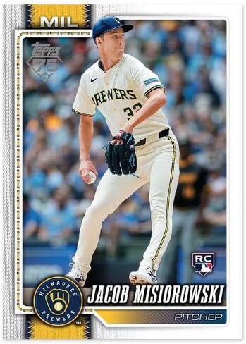 2026 Topps MLB Series 1 Baseball Trading Card Hanger Box | 59 Cards | Look for Exclusive Diamante Base Card Parallels in Kuwait