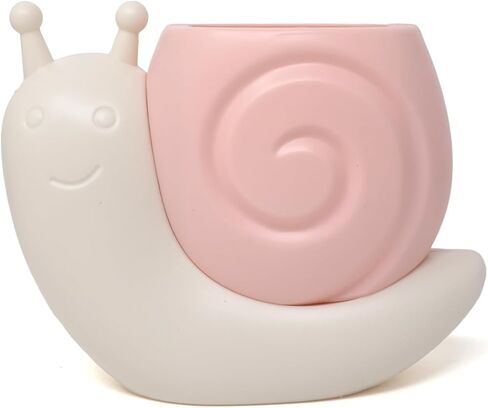 1PCS Cute Snail Pen Holder Multi Use Desk Stationery Organizer Makeup Brush Storage Bucket Gift Ready Desktop Case Office Accessory Container in Kuwait