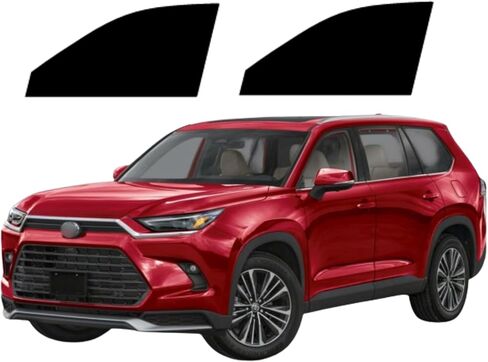 Factor Precut Ceramic Window Tint for Toyota Grand Highlander 2024-2026 to Block Over 99% Harmful UV Rays 2mil Thick Shop Grade Use Superior Heat Rejection, Professional Finish (20% All) in Kuwait