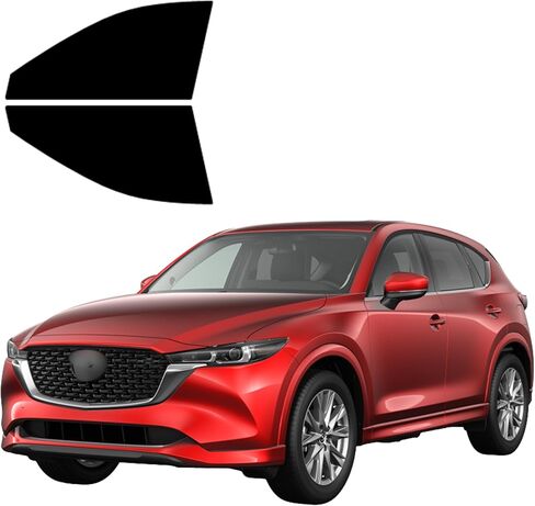 DIY Precut Window Tint Film for Mazda CX-5 4 DR SUV 2017-2025 Driver and Passenger Windows Factor Fit 5% 15% 20% 35% 50% Tint Shades Bocking 99% UV Rays Scratch Resistant (15% All) in Kuwait