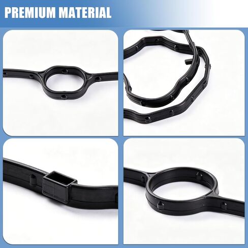 Sorello Engine Valve Cover Gasket Set Compatible with Chevy Cruze Malibu Equinox Volt Trax,Compatible with Buick Encore,Compatible with GMC Terrain 1.4L 1.5L L4 Turbo Replace 12636177 12636384 VS50894 in Kuwait