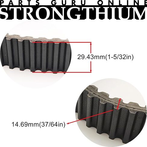 حزام محرك Strongthium 3211077 CVT لـ 20G4022 Polaris Sportsman 500 450 335 Ranger 500 400 Xplorer Scrambler Magnum Trail Blazer 2X4 4X4 6X6 ATV UTV in Kuwait