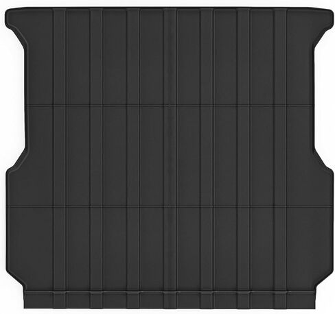 IKON MOTORSPORTS TPE Truck Bed Mat, Compatible with 2022-2026 Rivian R1T, Custom Fit All Weather Protection Heavy Duty 3D Molded Rear Cargo Trunk Tray Mats Protector Liner 1PC, Black in Kuwait