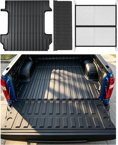 Truck Bed Liner&Tailgate Liner for 2019-2026 Chevrolet Chevy Silverado 1500(Only Multi-Flex Tailgate)&GMC Sierra 1500(Only Fit Multipro Tailgate),Bed Mat Accessories(Not Fit Drop-in Liners) in Kuwait