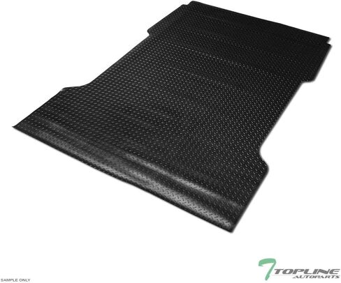 7422440536520 متوافق مع 1997-2003 Ford F150 / 1997-1999 F250 Light Duty / 2004 F150 Heritage Flareside 6.5 قدم (78 بوصة) سرير أسود من المطاط الماسي لشاحنة السرير in Kuwait