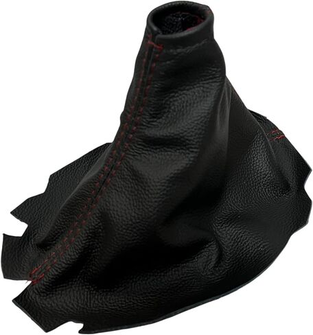 Compatible with Subaru Impreza WRX 2015 2016 2017 2018 2019 2020 2021 Genuine Leather Shift Boot Cover Non-STI 6-SPD (Made in USA) in Kuwait