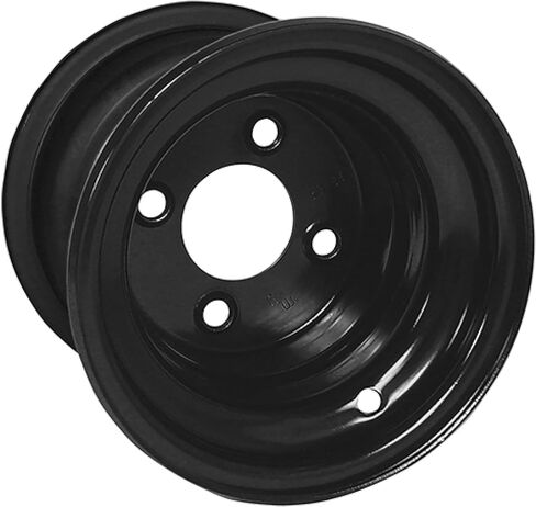 عجلة Red Hawk TIR-414 فولاذية، سوداء، 8x7 مع إزاحة 3:4، (4) TIR-217 مثبتة على TIR-400 وثمانية (8) TIR-217 مثبتة على عربات جولف TIR-RX190 in Kuwait