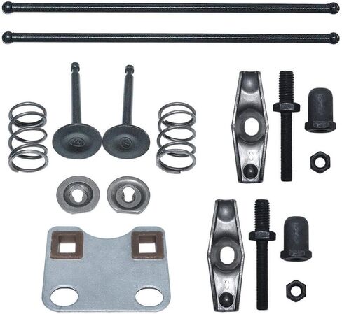 Replace Tool Spare Part for Machines Valve Spring Rocker Arm Push Rod Guide Plate Kit for H0nda GX160 GX200 5.5 6.5HP (#US-20072024-04471) in Kuwait