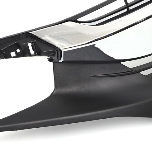 Front Bumper Grille Grill W/Chrome Eyelid Molding For 2016 2017 2018 Honda Civic Sedan in Kuwait