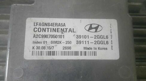 Engine ECM Control Module 2.4L Fits 15-17 Sonata 39111-2GGL6 391112GGL6 in Kuwait