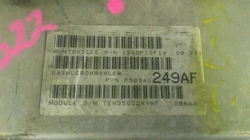 01 Compatible with Durango Engine ECM Control Module P56040249AF 56040249AF in Kuwait