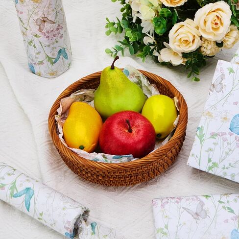 100 Sheets Spring Butterfly Tissue Paper for Gift Bags, Spring Butterfly Wrapping Tissue for Home Party Supplies, 14'' x 20'' (A) in Kuwait