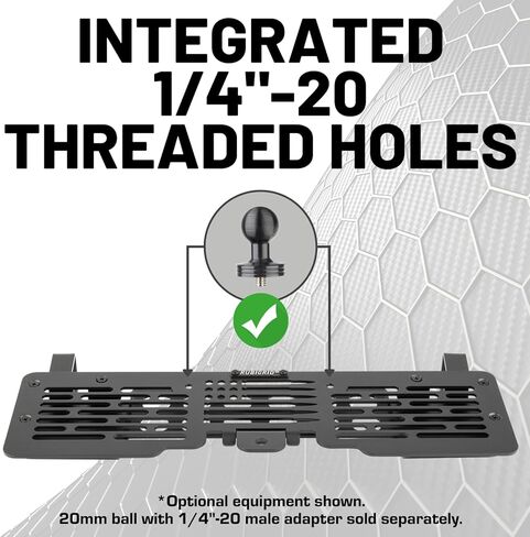Bulletpoint Mounting Solutions RubiGrid Metal Dash Mount Phone Holder Compatible with 2021+ Ford Bronco in Kuwait