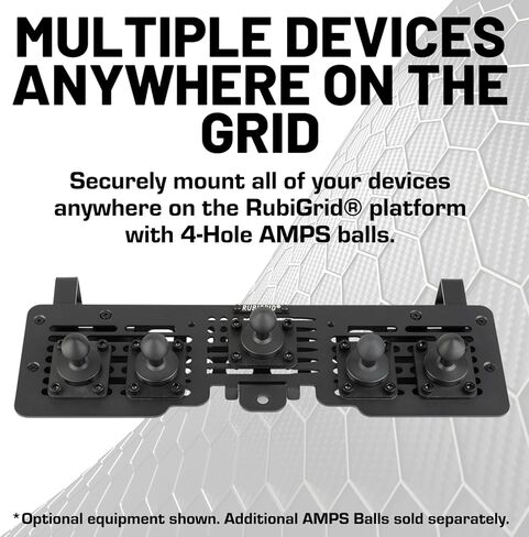 Bulletpoint Mounting Solutions RubiGrid Metal Dash Mount Phone Holder Compatible with 2021+ Ford Bronco in Kuwait