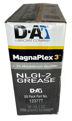 ماجنابلكس 3 | نلجي 2 | أنابيب الشحوم 14oz | 10 علبة أنبوب | 3% مولي | شحم مركب الليثيوم | حماية من درجات الحرارة العالية | حماية الحمل القصوى | الشحوم متعددة الأغراض in Kuwait