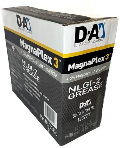 ماجنابلكس 3 | نلجي 2 | أنابيب الشحوم 14oz | 10 علبة أنبوب | 3% مولي | شحم مركب الليثيوم | حماية من درجات الحرارة العالية | حماية الحمل القصوى | الشحوم متعددة الأغراض in Kuwait