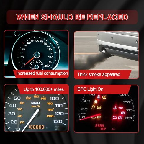 صمام EGV464 EGR مع حشية متوافق مع Ford F-150 E-150 E-250 Econoline 4.2L، لـ Crown Victoria 4.6L، لـ Mustang 3.8L 96-01، لـ Mazda B2300 XL3Z9D475BA F65Z9D475A EGV464T 4F1298 in Kuwait