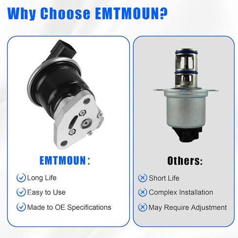 EGV981 EGR Valve Compatible with Honda Accord DX/EX/LX 2.4L L4 2003-2007, OE: 18011RAAA00 in Kuwait