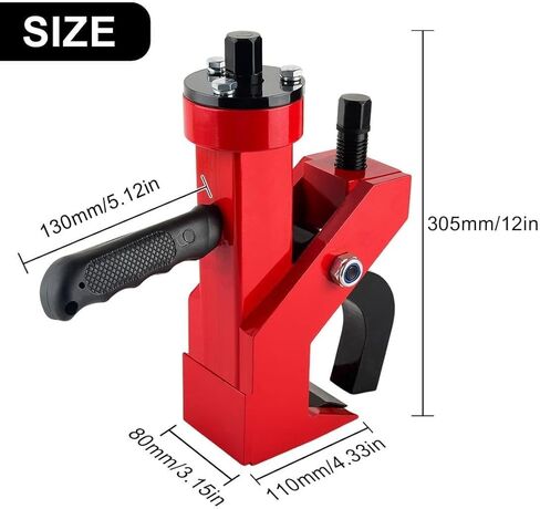 Heavy Duty Pneumatic Bead Breaker Tool with Rubber Grip Handle for Tire Repair On Trucks, Cars, and ATVs.Ergonomic and Safe Handling in Kuwait