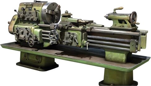 MiniArt 1:35 - Lathe Machine in Kuwait