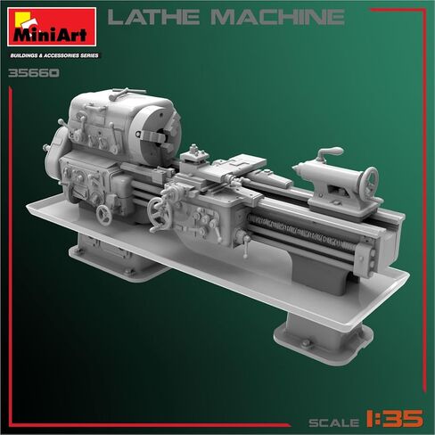 MiniArt 1:35 - Lathe Machine in Kuwait