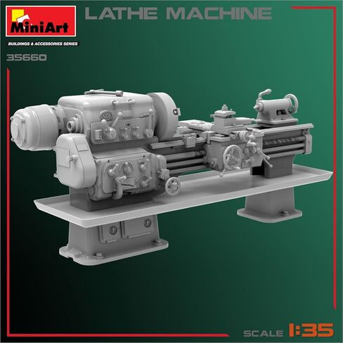 MiniArt 1:35 - Lathe Machine in Kuwait