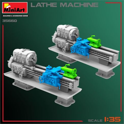 MiniArt 1:35 - Lathe Machine in Kuwait